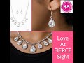 Love At Fierce Sight White Necklace