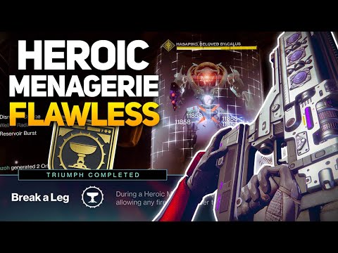 Heroic Menagerie - Week 1 Flawless Guide + How to Get the Sword, Catalyst, & Ship!