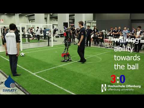 Team Sweaty RoboCup 2019 Sydney Qualification Video