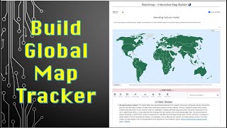 Note2Map - create your own interactive map tracker