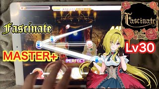 【デレステ】Fascinate MASTER+ Lv30 AP 手元/フルコンボ