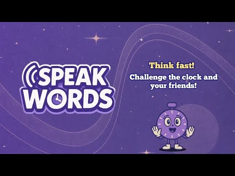 Speak Words - Category Game!