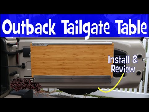 Outback TRAILGATER Tailgate Table | Install & Review for JEEP Wrangler JK