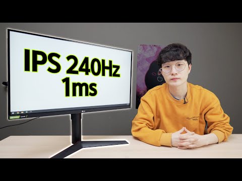 LG가 드디어.. IPS 240Hz 1ms 모니터를 만들었습니다 / 27GN750 리뷰
