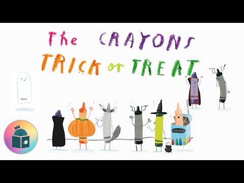 🖍️🎃The Crayons Trick or Treat - Halloween Read Aloud