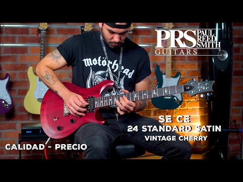 PRS SE CE24 Standard 2026 - Satin Vintage Cherry image 25
