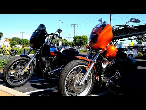 Purpose Build Low Rider vs FXR - Harley-Davidson