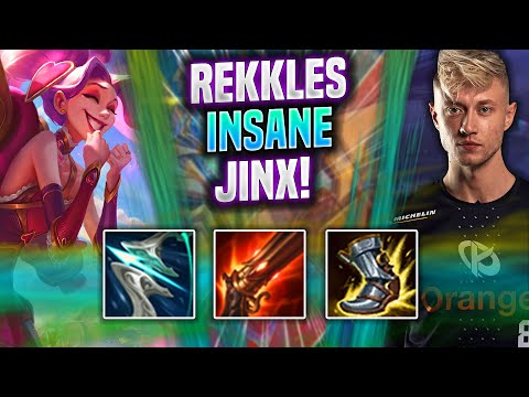 REKKLES IS INSANE WITH JINX! - KC Rekkles Plays Jinx ADC vs Karthus! | Season 2022