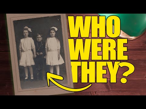How I Identified the People This Random Antique Photo!