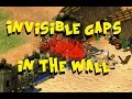 Invisible Gaps in the Wall 