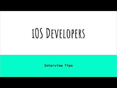 iOS development interview tips