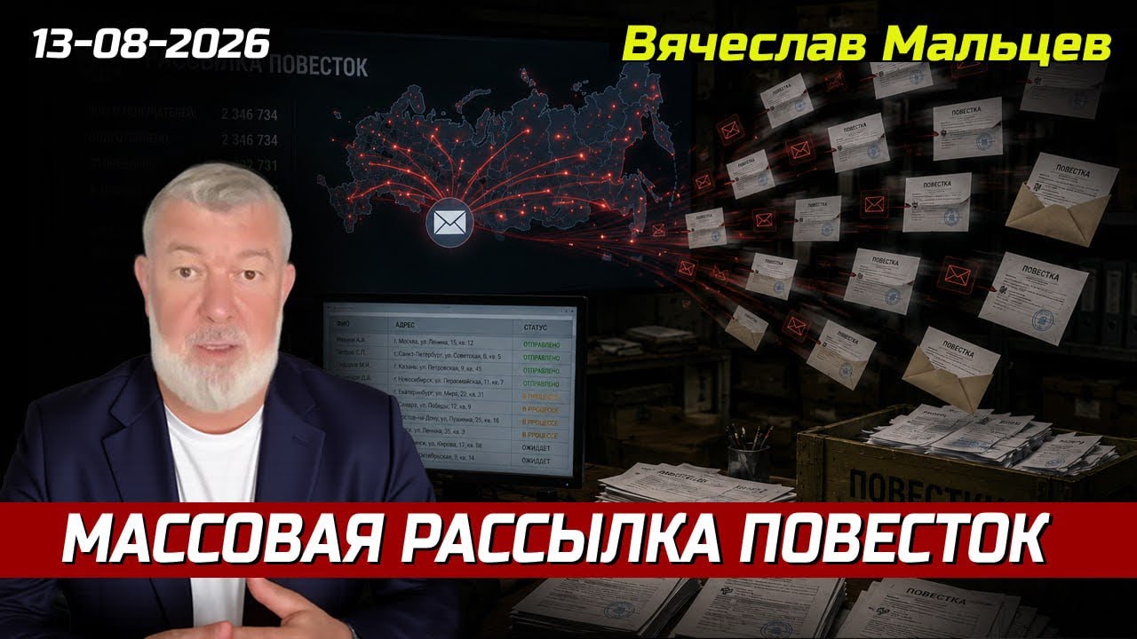 Массовая рассылка повесток