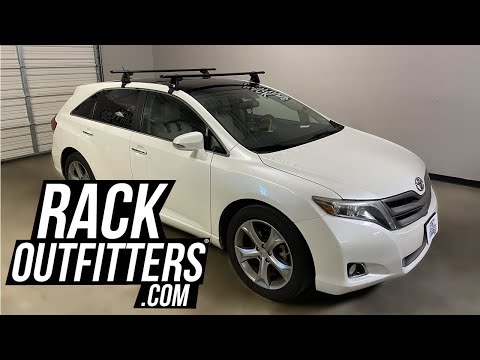 Toyota Venza with Yakima BaseLine CoreBar Roof Rack Crossbars