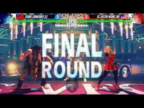 【SFV:Manila Cup 2016】ZOWIE GAMERBEE VS EG JUSTIN WONG