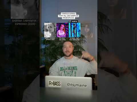 Famous Songs That All Use Pre-Made Sample Loops From Splice: Sabrina Carpenter, Ice Spice #shorts
