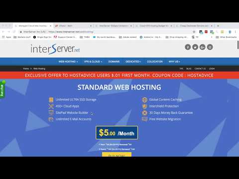 Interserver VPS - Full review of Intereserver's products