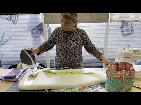 Bag making kit with Tula Pink fabrics