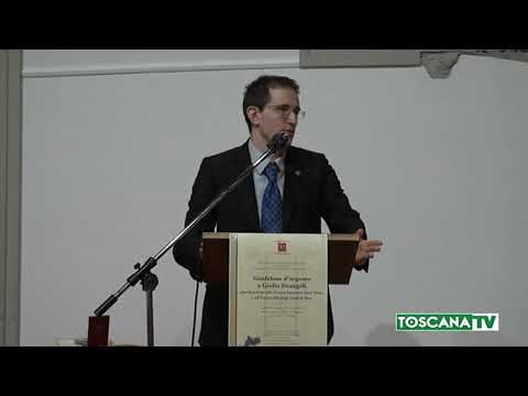 2021-01-22 FIRENZE - GONFALONE A 25ENNE NEUROSCIENZIATO PLURILAUREATO