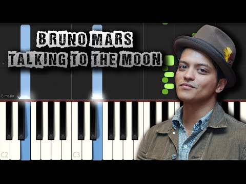 Bruno Mars - Talking to the Moon Piano Video