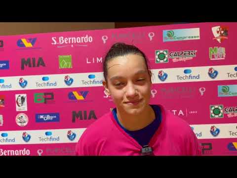 INTERVISTE: CLV-Limonta - Jolly LIVORNO (Osazuwa, , Georgieva,  Angiolini, Andreoli)