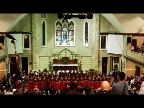 Magnificat Choir from Medan {Indoniseia} performing at Church of the Immaculate Conception