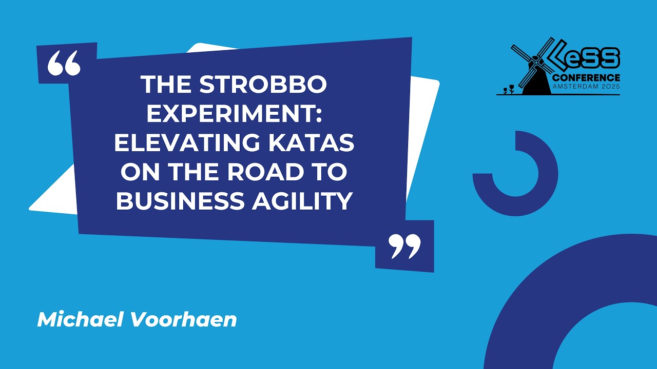 The Strobo Experiment: Elevating Katas on the Road to Business Agility