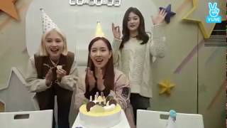 Janey with DIA Yebin and Somyi