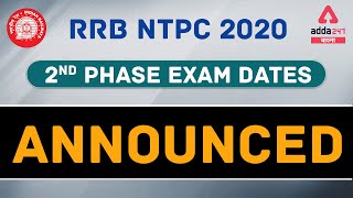 RRB NTPC 2020 | 2nd Phase Exam Dates Announced | Adda247 Bengali