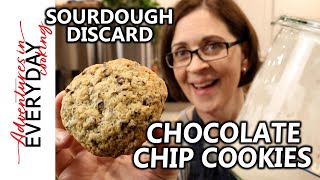 Sourdough Discard Chocolate Chip Cookies