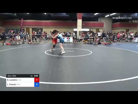 68 Kg Rr Rnd 2 - Ana Luciano, Team Tornado Wrestling Club Vs Lydia Krauss, Simmons Academy Of Wres