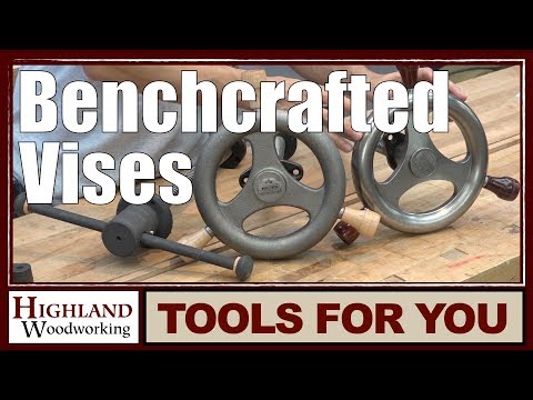 Benchcrafted Glide Leg Vise and Tail Vise