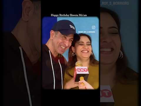 Ronit Roy wish Shweta Tiwari on her Birthday #reels #shorts  #shwetatiwari #ronitboseroy #ronitroy
