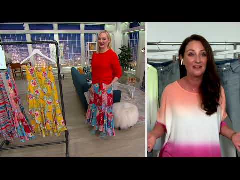 Tolani Collection A-Line Skirt on QVC