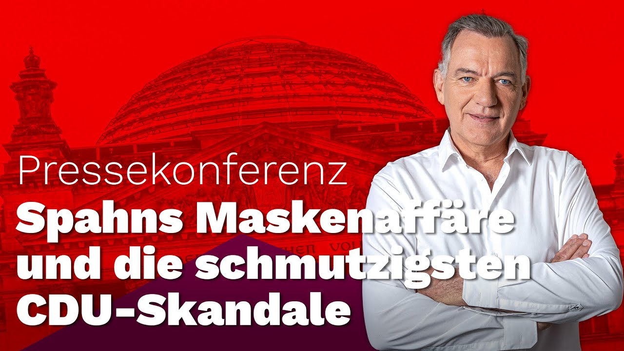 Jan van Aken: Spahns Maskenaffäre und die vier schmutzigsten CDU-Skandale