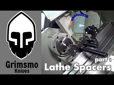 Knifemaking Tuesdays Week 98 - Lathe spacers part 1