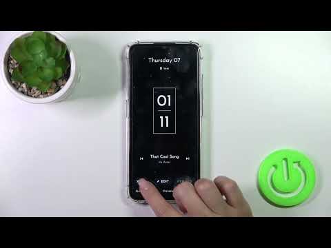 Customize AOD on OUKITEL C33 – Manage Muviz Edge App