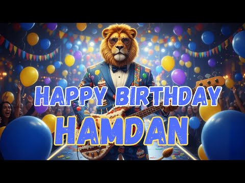 HAMDAN Happy Birthday Song - Happy Birthday to Hamdan