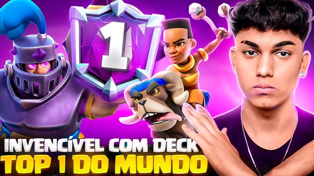 COPIEI O DECK DO TOP 1 GLOBAL E HUMILHEI TODOS ADVERSÁRIOS! 🙅🏽