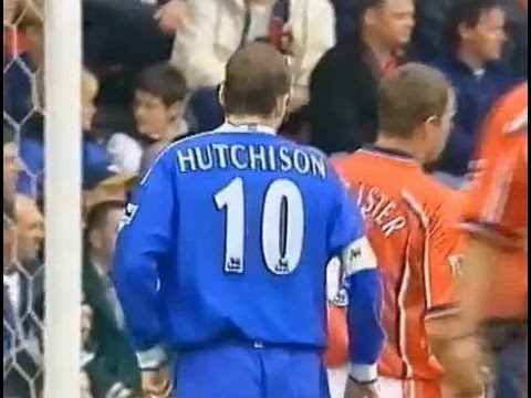 Middlesbrough v Everton 1999-00 ZIEGE GOAL