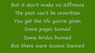 Lessons Learned by Carrie Underwood with lyrics