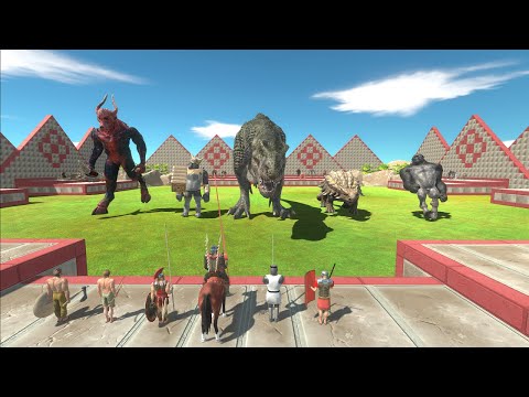 HEAVY HITTERS TEAM vs EVERY FACTION [The Raptor Boi] Animal Revolt Battle Simulator ARBS