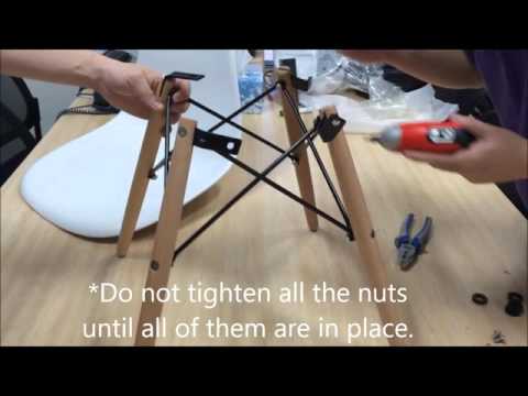 Assembly Instructions - Replica Eames Chair