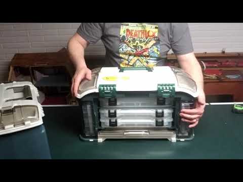 Plano 732 vs Plano 728 Angled Tackle Box comparison (Not a review)