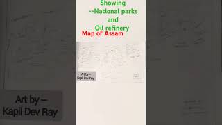 Download lagu Map of Assam// Showing National parks and oil refinery # study World mp3