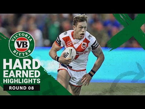 NRL Highlights | VB Hard Earned Highlights - Round 8
