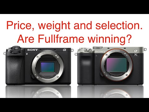 Full frame Vs APS-C? A6700 Vs A7c II! in 2025. Are Full frame lenses lighter and cheaper Now!?