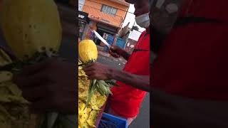The pineapple man of Santo Domingo! 🇩🇴