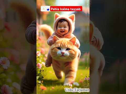 Pehla kalma tayyab 💥 six kalimas in arabic 🕋❤️ #shorts #subhanallah #islamic #allah #naat #love