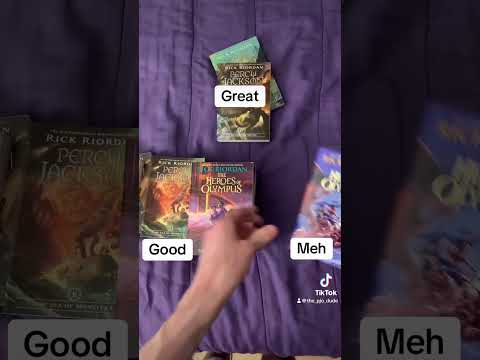 Rating the Percy Jackson books: