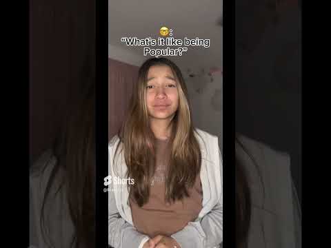 Saw someone complaining about how hard their popular life at school is- #youtubeshorts #comedyjokes